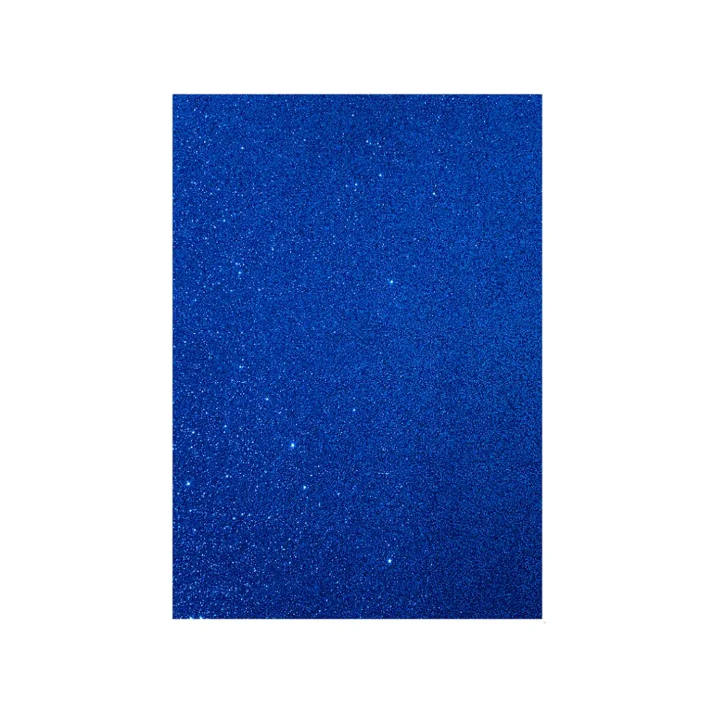 FOAMY ESCARCHADO AZUL 65X90CM (FOMIX)