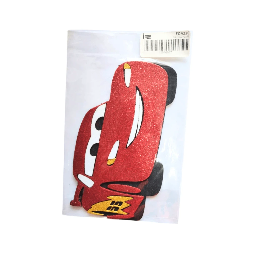 FOAMY FIGURA 3D CARS R. F020