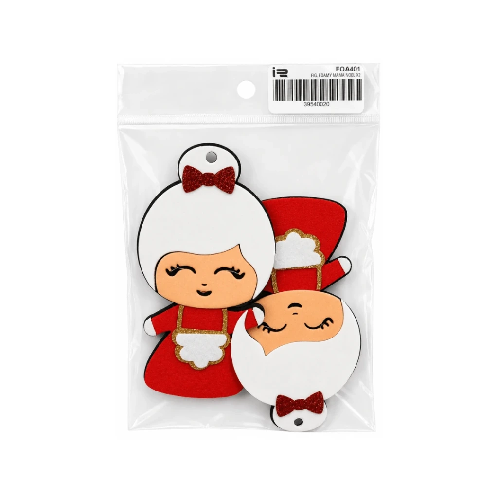 FOAMY FIGURA 3D MAMA NOEL KAWAI X2 A5 FN40