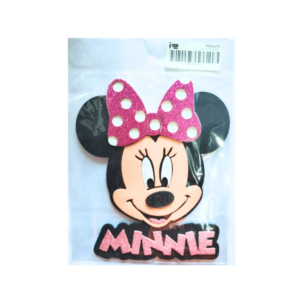 FOAMY FIGURA 3D MINNIE R. F002