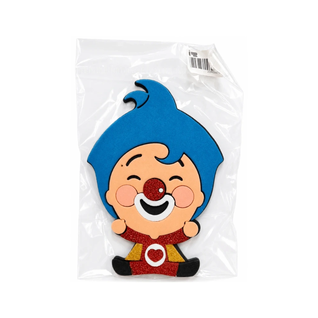 FOAMY FIGURA 3D PAYASO PLIM R. F051
