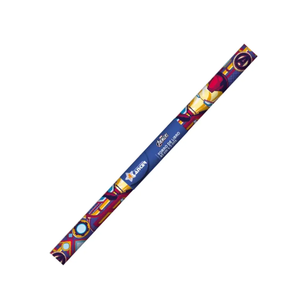 FORRO DE LIBRO AVENGERS - 45CMX3MTS (PAPEL CONTACT)