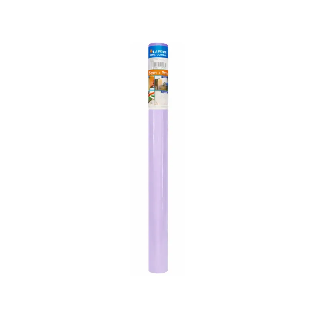 FORRO DE LIBRO LILA PASTEL 3 METROS (PAPEL CONTACT)