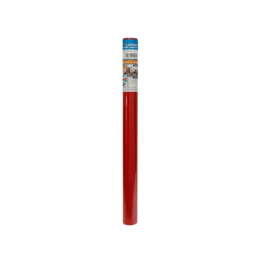 FORRO DE LIBRO ROJO 3 METROS (PAPEL CONTACT)
