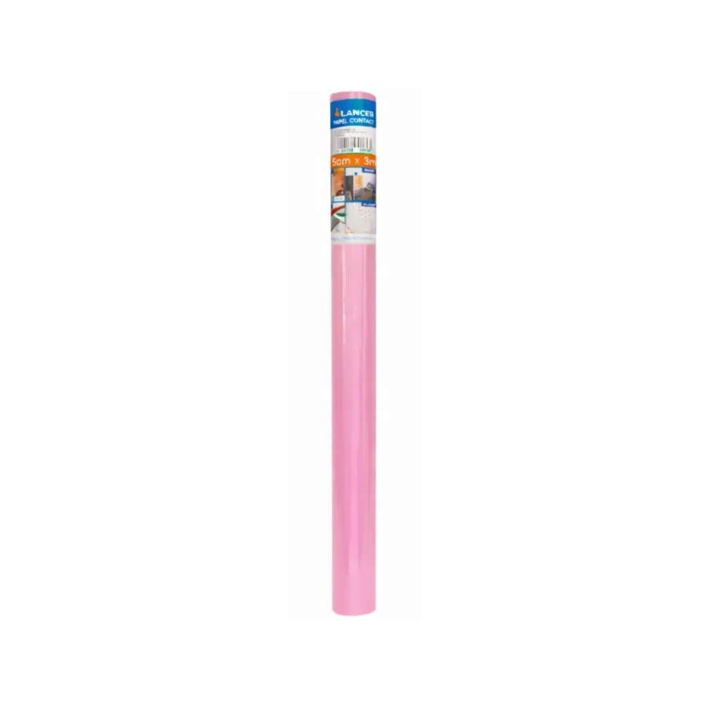 FORRO DE LIBRO ROSADO 3 METROS (PAPEL CONTACT)