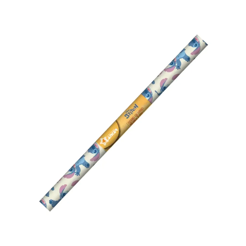 FORRO DE LIBRO STITCH - 45CMX3MTS (PAPEL CONTACT)