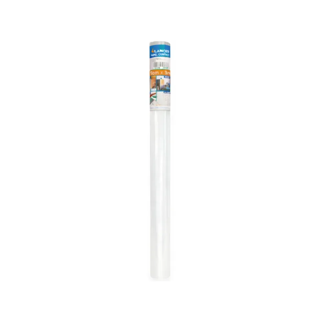 FORRO DE LIBRO TRANSPARENTE 3 METROS (PAPEL CONTACT)