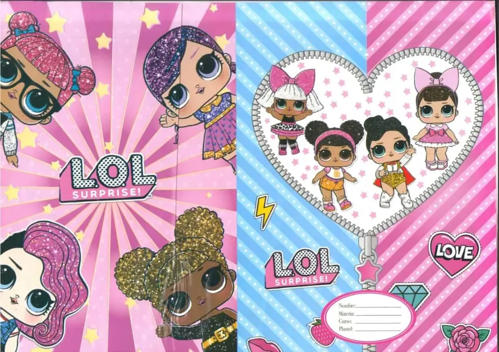 FORRO DE PAPEL LOL SURPRISE