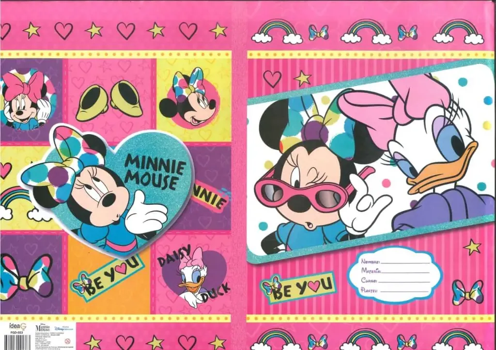 FORRO DE PAPEL MINNIE MOUSE DISNEY