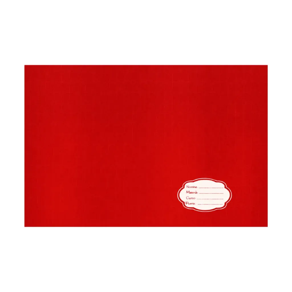 FORRO DE PAPEL ROJO