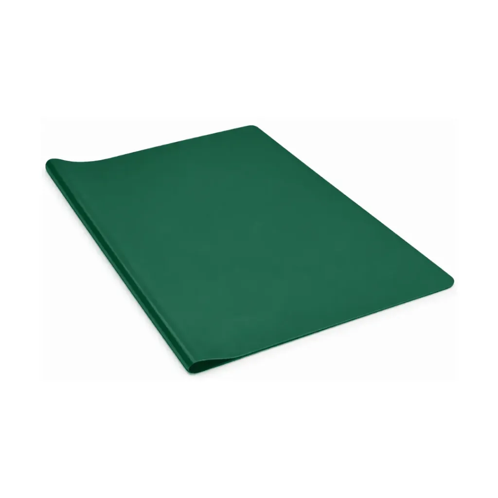 FORRO GRUESO UNIVERSITARIO COLOR VERDE PLÁSTICO (GRANDE)