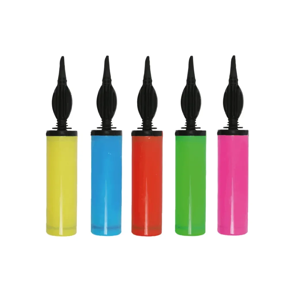 INFLADOR DE GLOBOS MANUAL COLORES SURTIDO