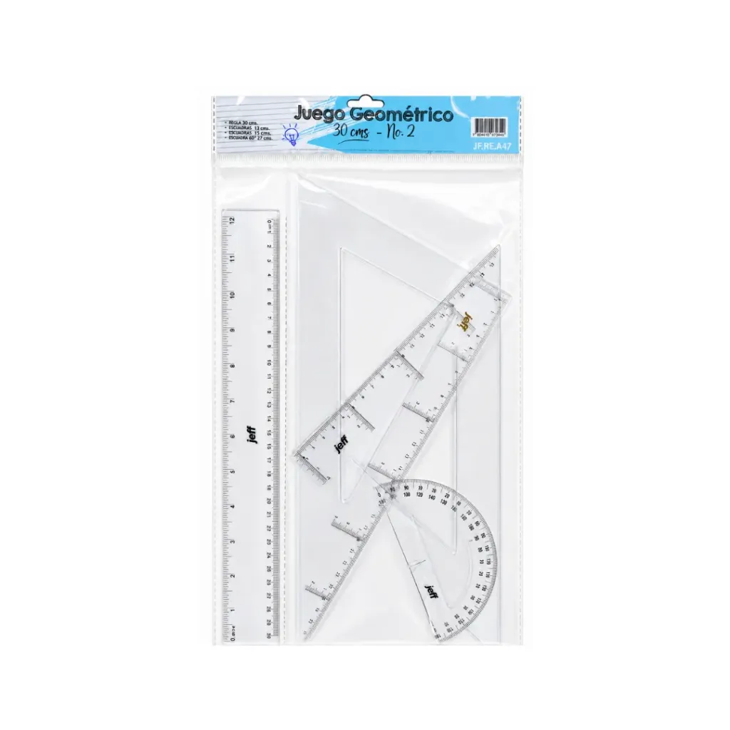 JUEGO GEOMÉTRICO JEFF 30CM #2