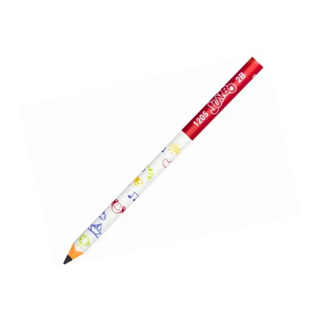 LÁPIZ DE ESCRITURA FABER CASTELL DE GRAFITO 2B JUMBO LARGO