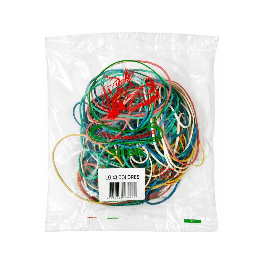 LIGAS DE COLORES 43MM-50GR