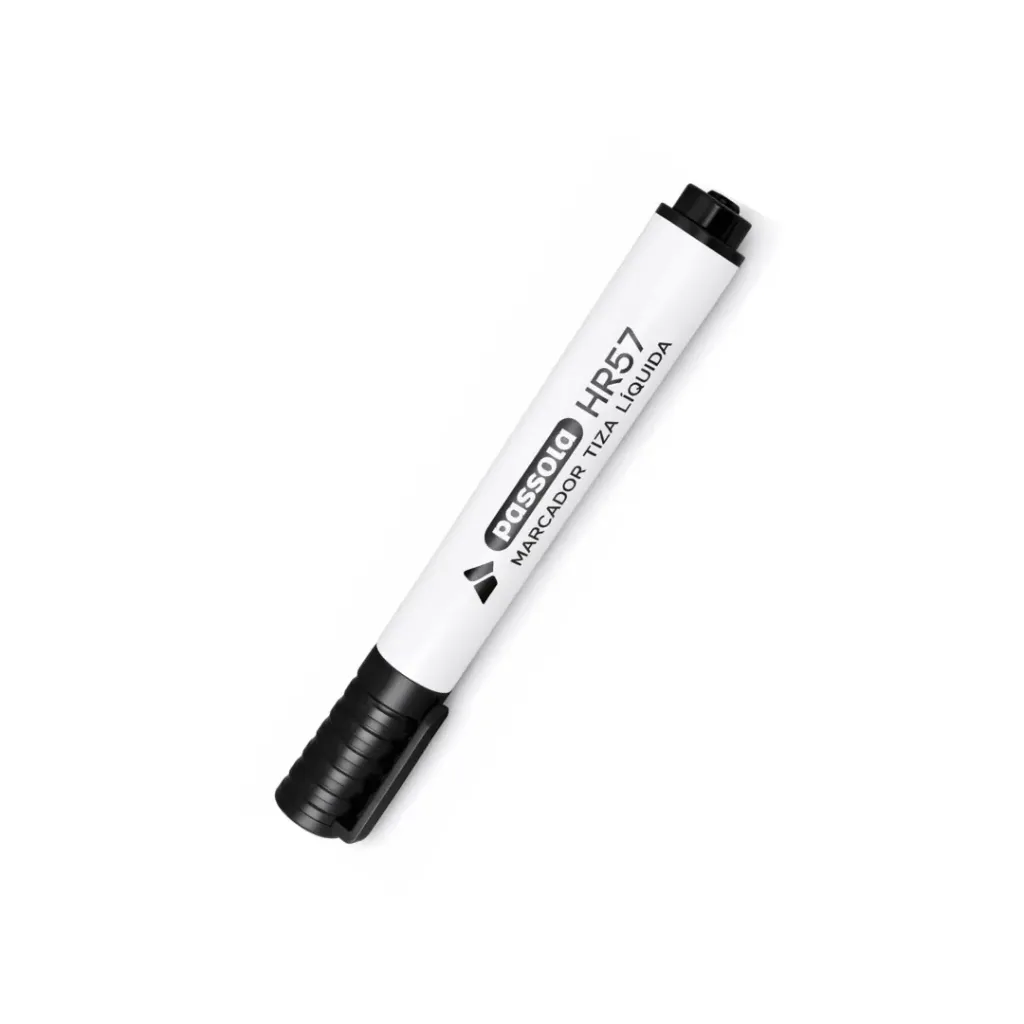 MARCADOR PASSOLA PIZARRA NEGRO HR57 PUNTA BISEL