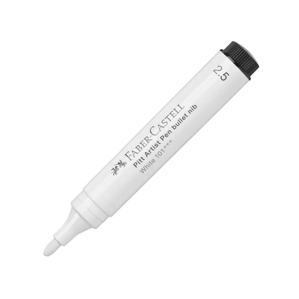 MARCADOR FABER CASTELL PITT ARTISTA BLANCO 2.5MM. FABER CASTELL