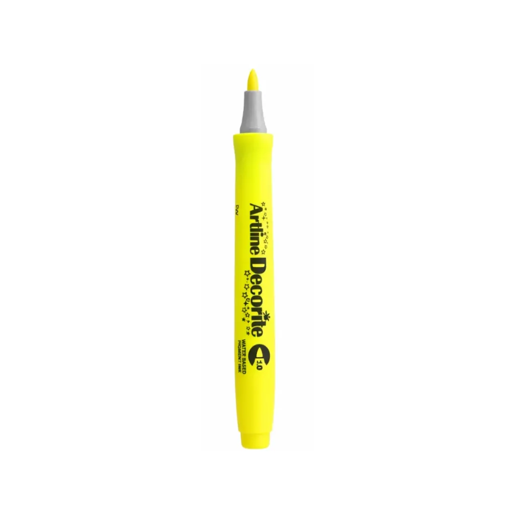 MARCADOR DECORITE 1MM AMARILLO NEÓN EDF 1