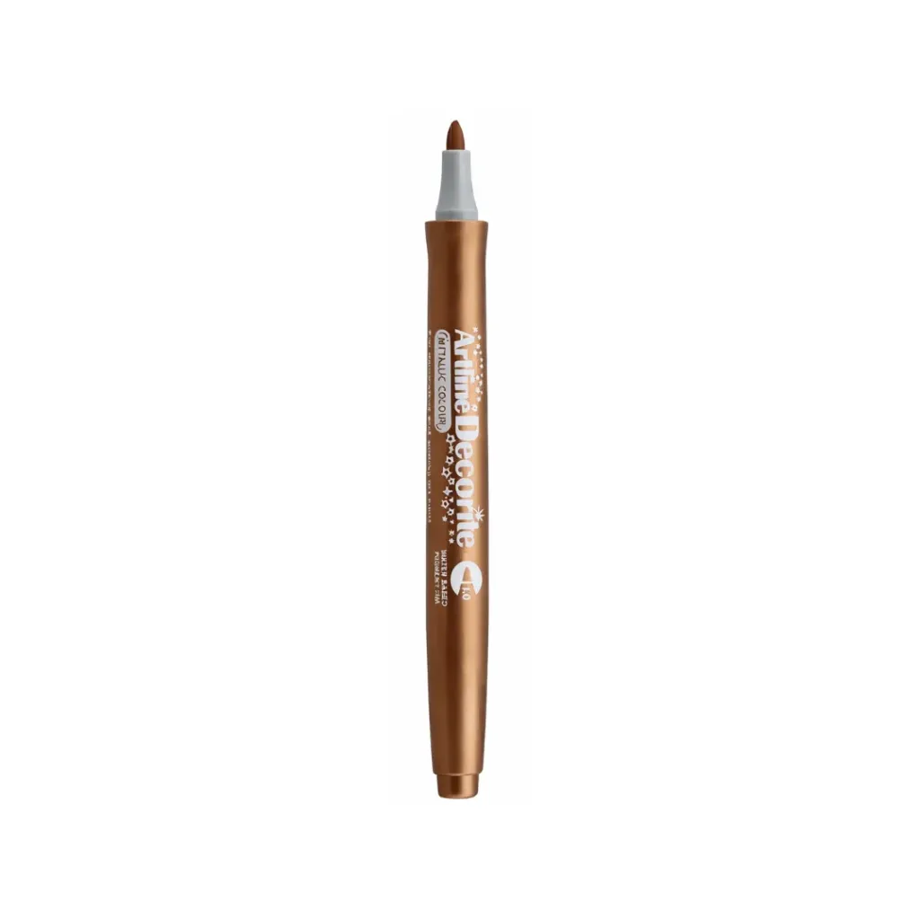 MARCADOR DECORITE METÁLICO 1MM BRONCE EDFM 1