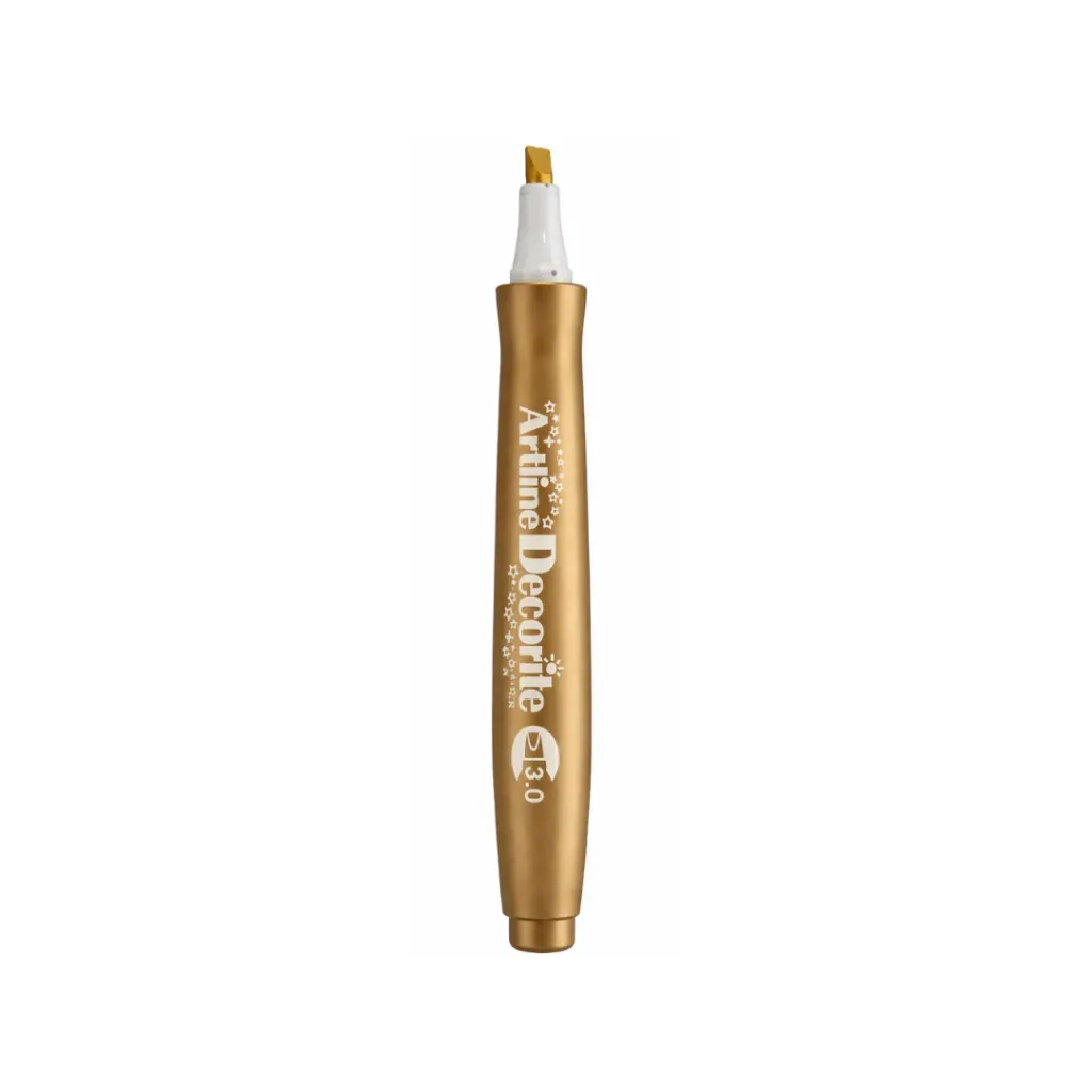 MARCADOR DECORITE METÁLICO 3MM DORADO EDFM 3