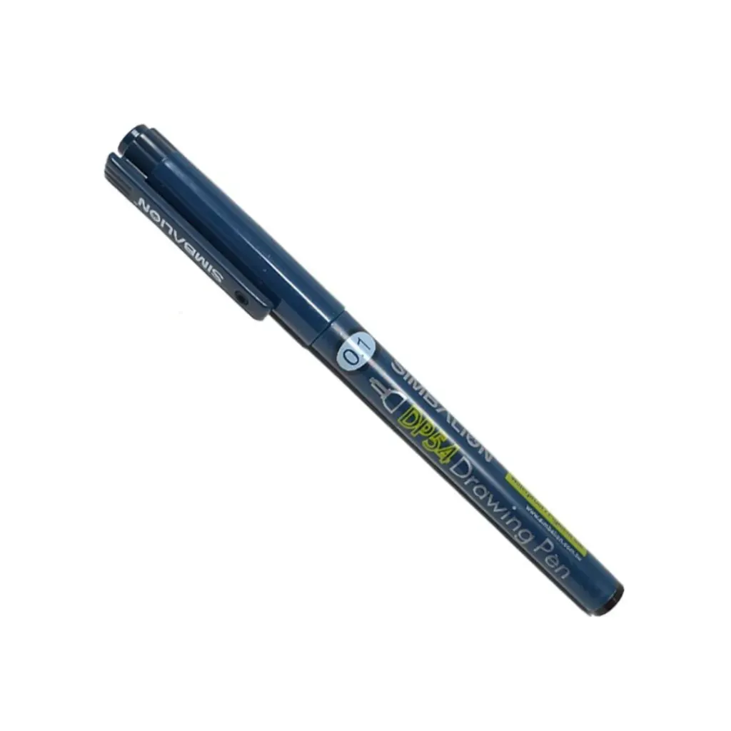 MARCADOR LION NUMERADO 0.1MM NEGRO