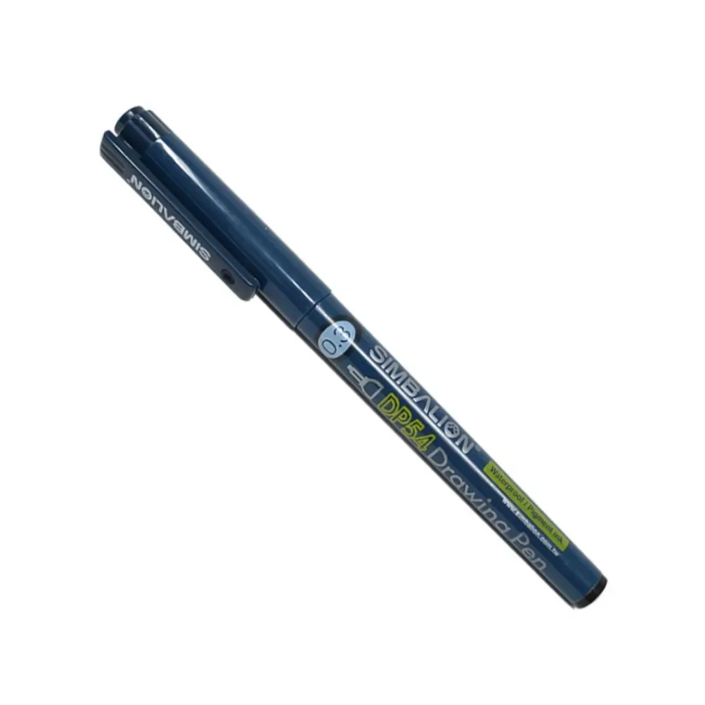 MARCADOR LION NUMERADO 0.3MM NEGRO