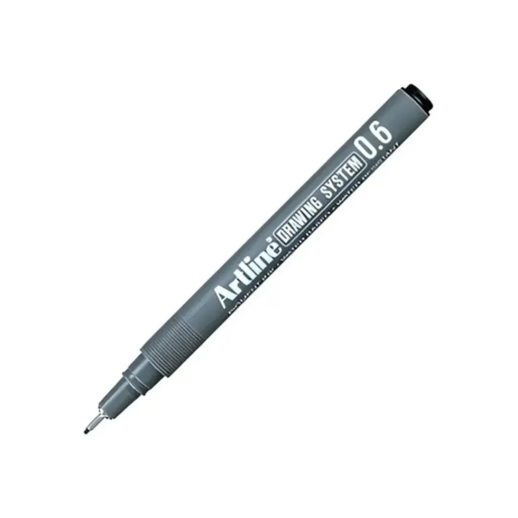 MARCADOR NUMERADO EK236 0.6 MM NEGRO