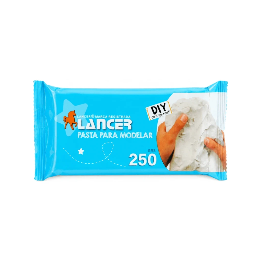 MASA PARA MODELAR BLANCA 250 GRS LANCER