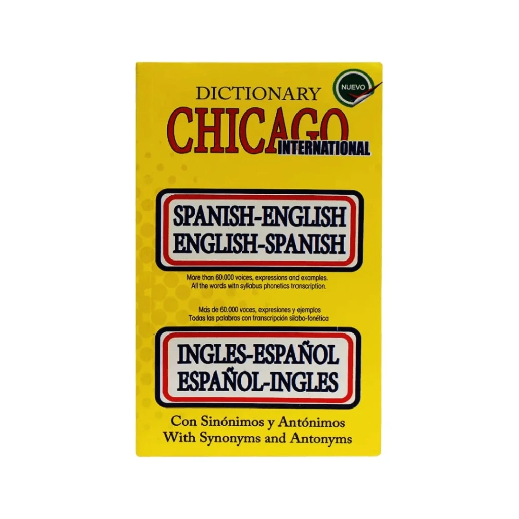 NEW DICCIONARIO CHICAGO - 600 PÁGINAS