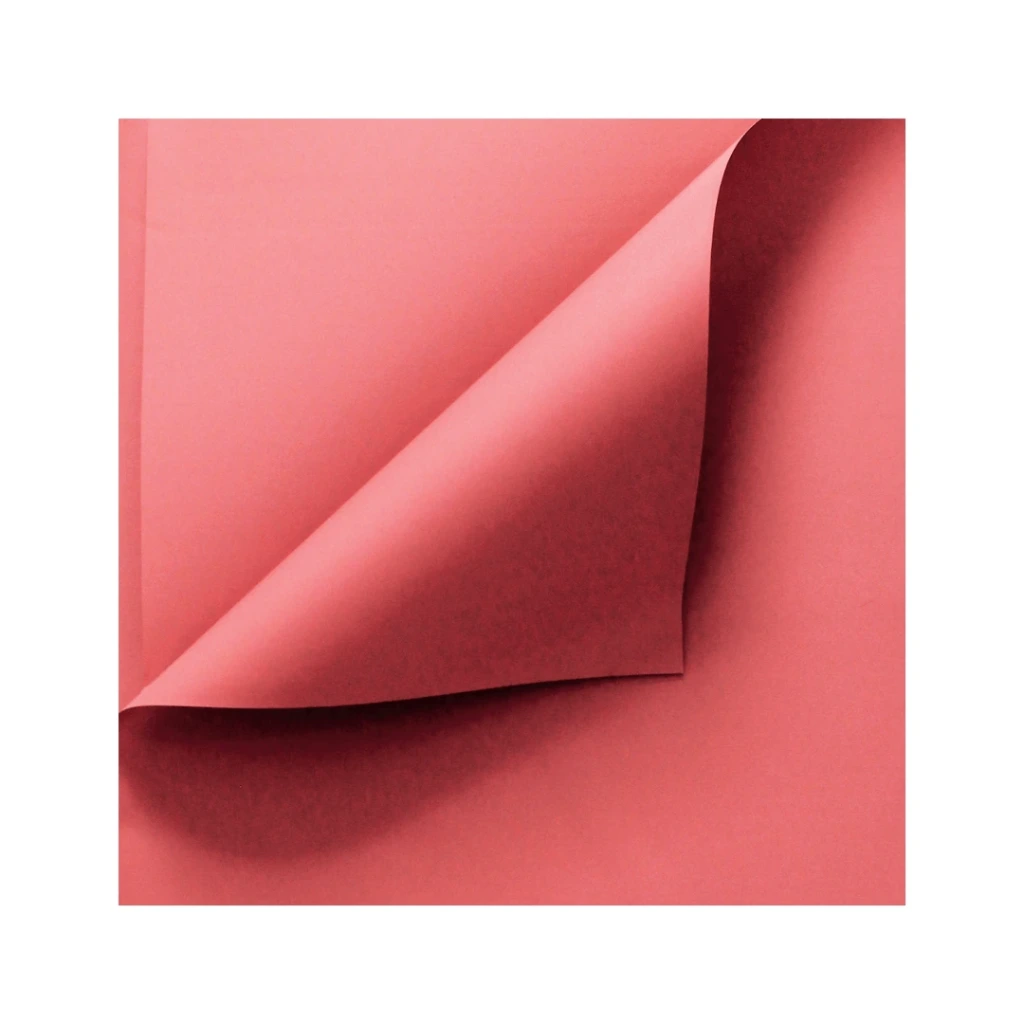 PAPEL COREANO LLANO ROJO 75MIC - 58X58CM