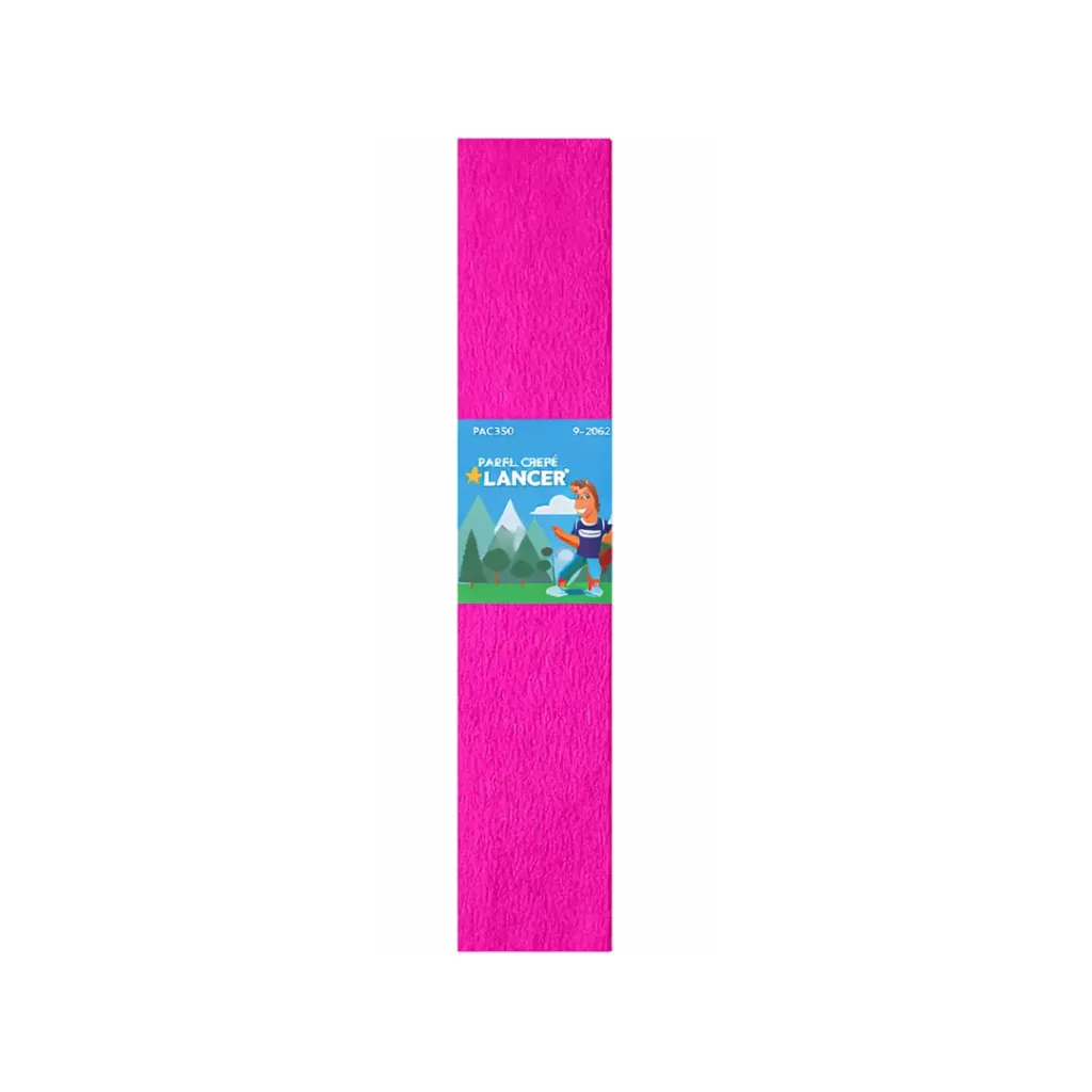 PAPEL CREPÉ LANCER 50X200CM FUCSIA