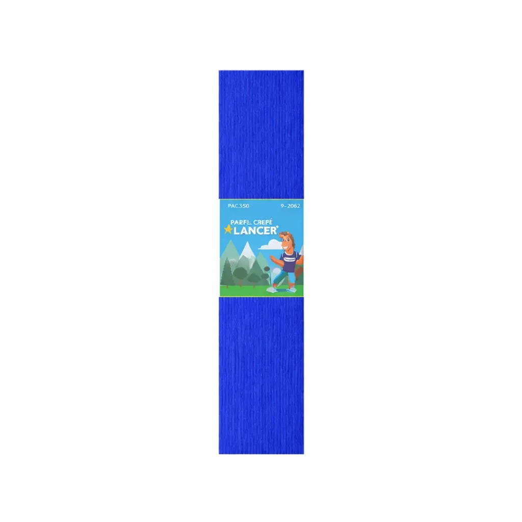 PAPEL CREPÉ LANCER AZUL