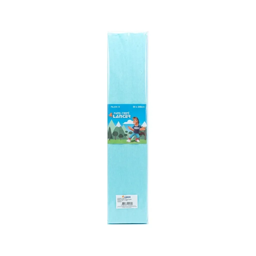 PAPEL CREPÉ LANCER 50X200CM VERDE CLARO 80-12