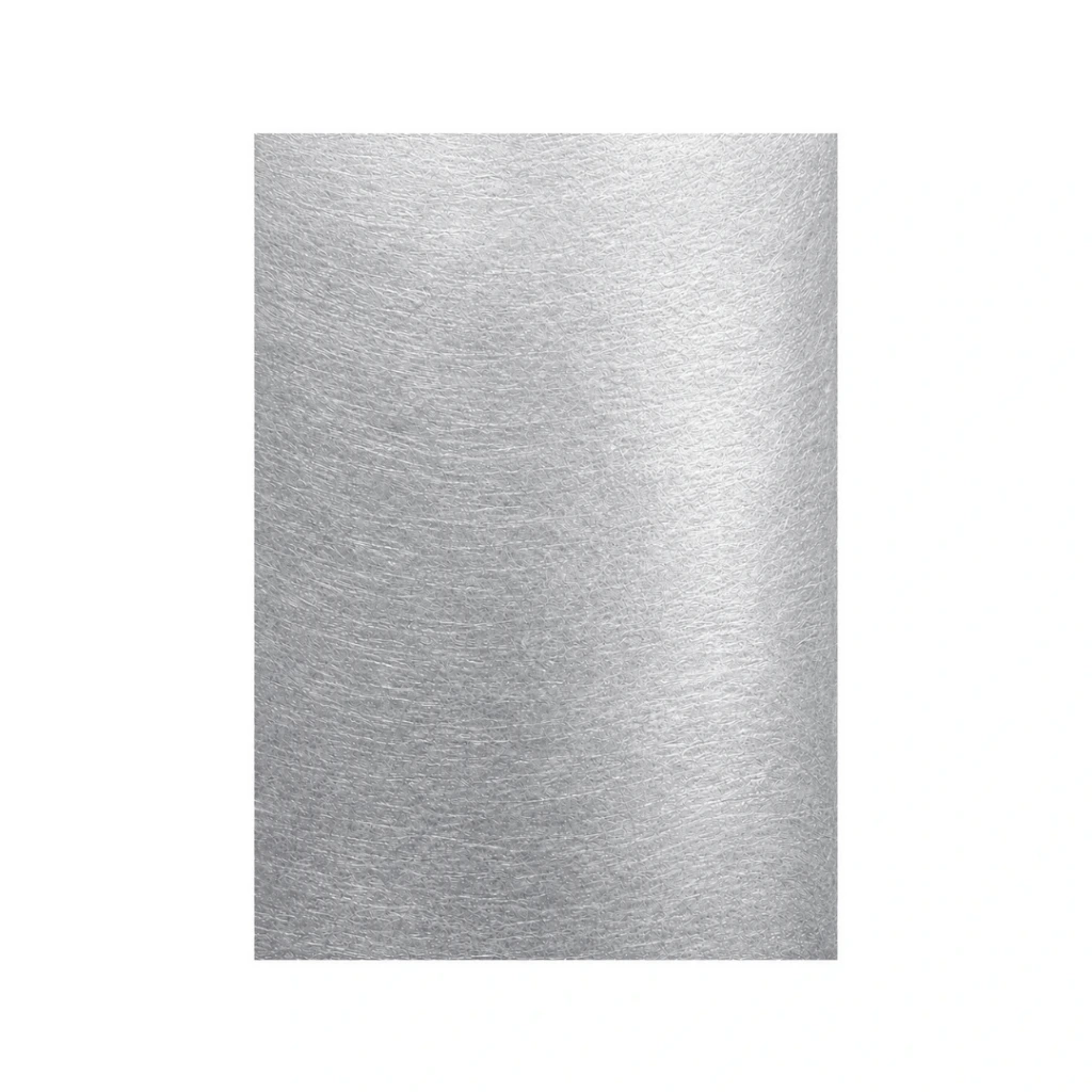 PAPEL FIBRA METAL PLATA 30GR 50X70CM