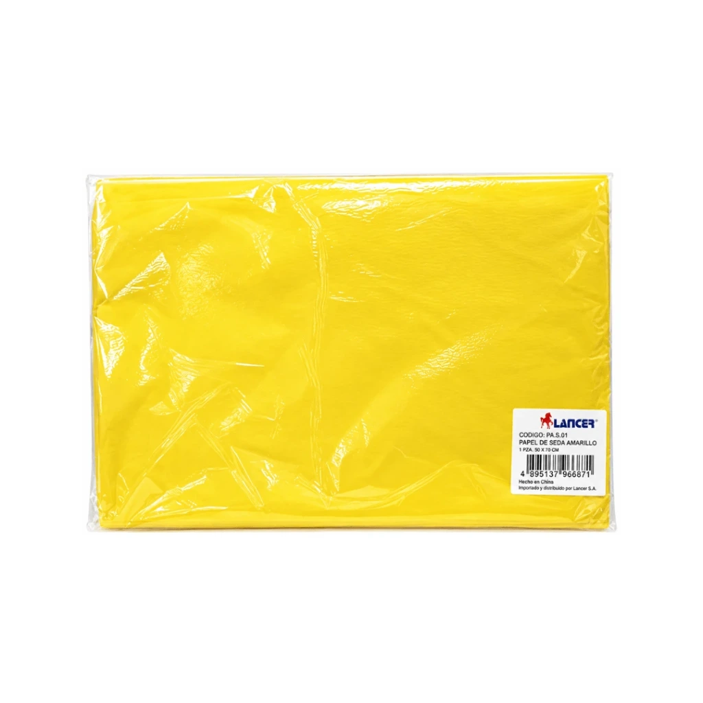 PAPEL SEDA AMARILLO 50X70CM