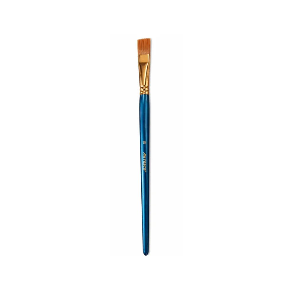 PINCEL ARTESCO PUNTA NYLON PLANA N° 18