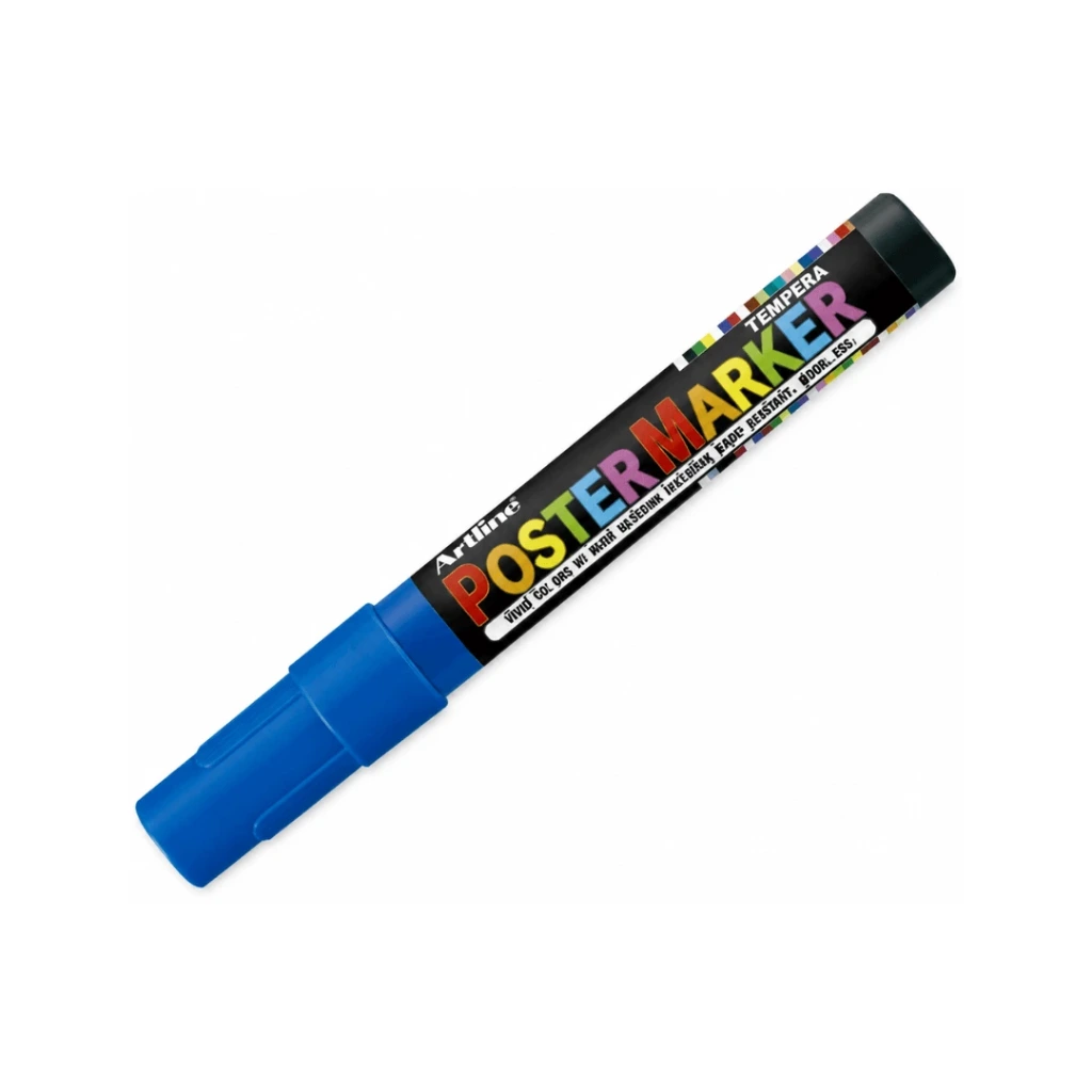 MARCADOR POSTER MARKER 4MM AZUL