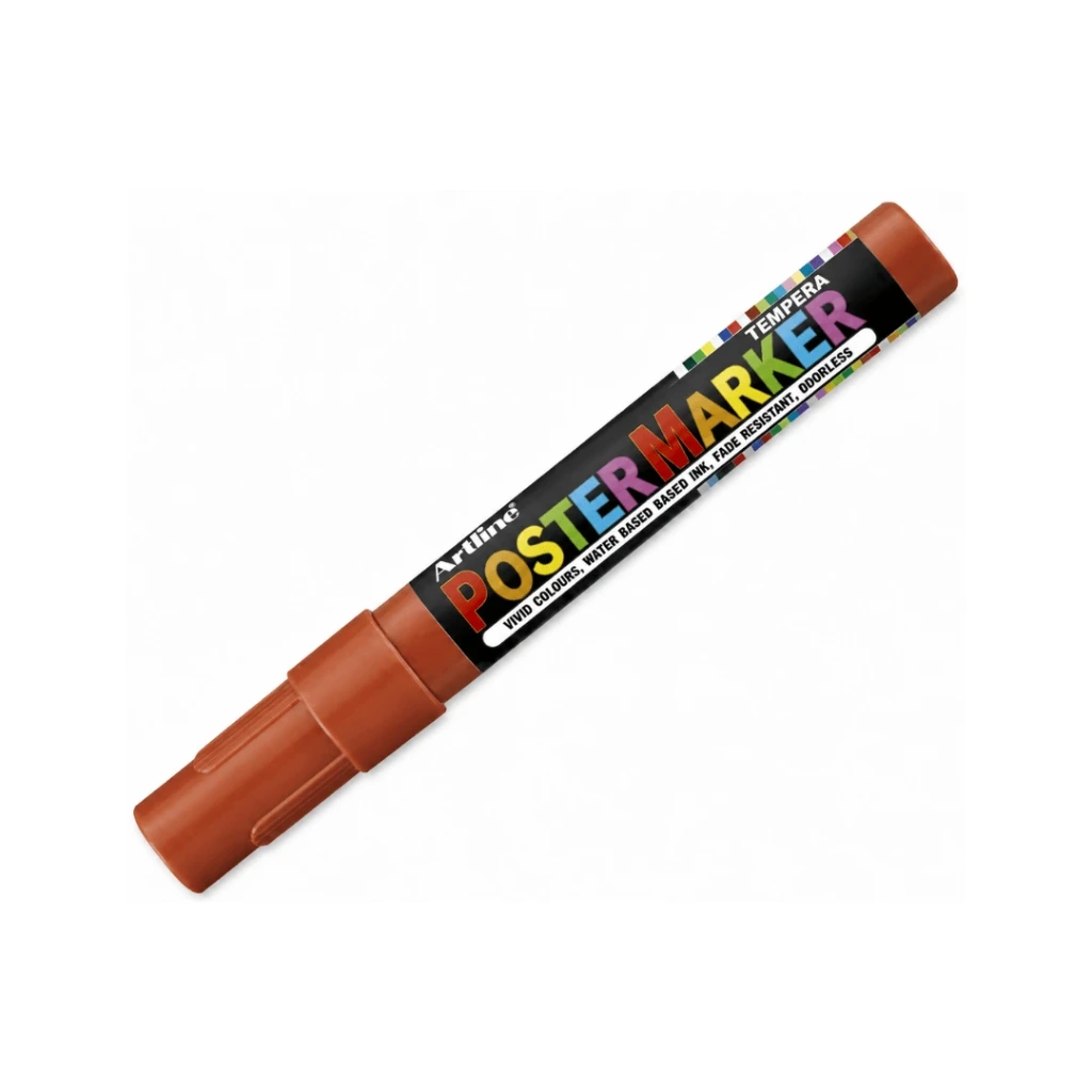 MARCADOR POSTER MARKER 4MM CAFÉ