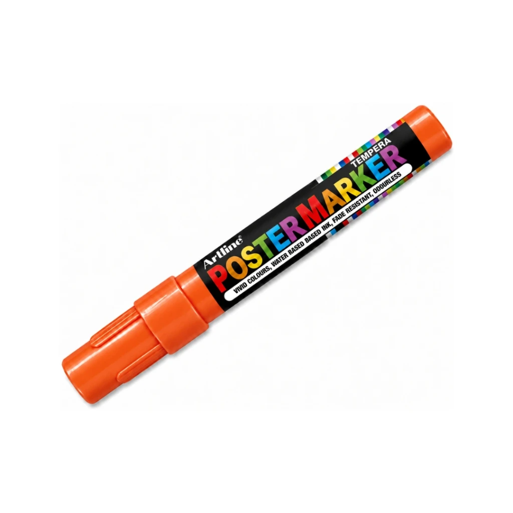 MARCADOR POSTER MARKER 4MM NARANJA