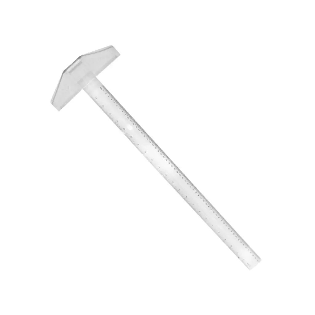 REGLA T PLÁSTICA JEFF 60 CM