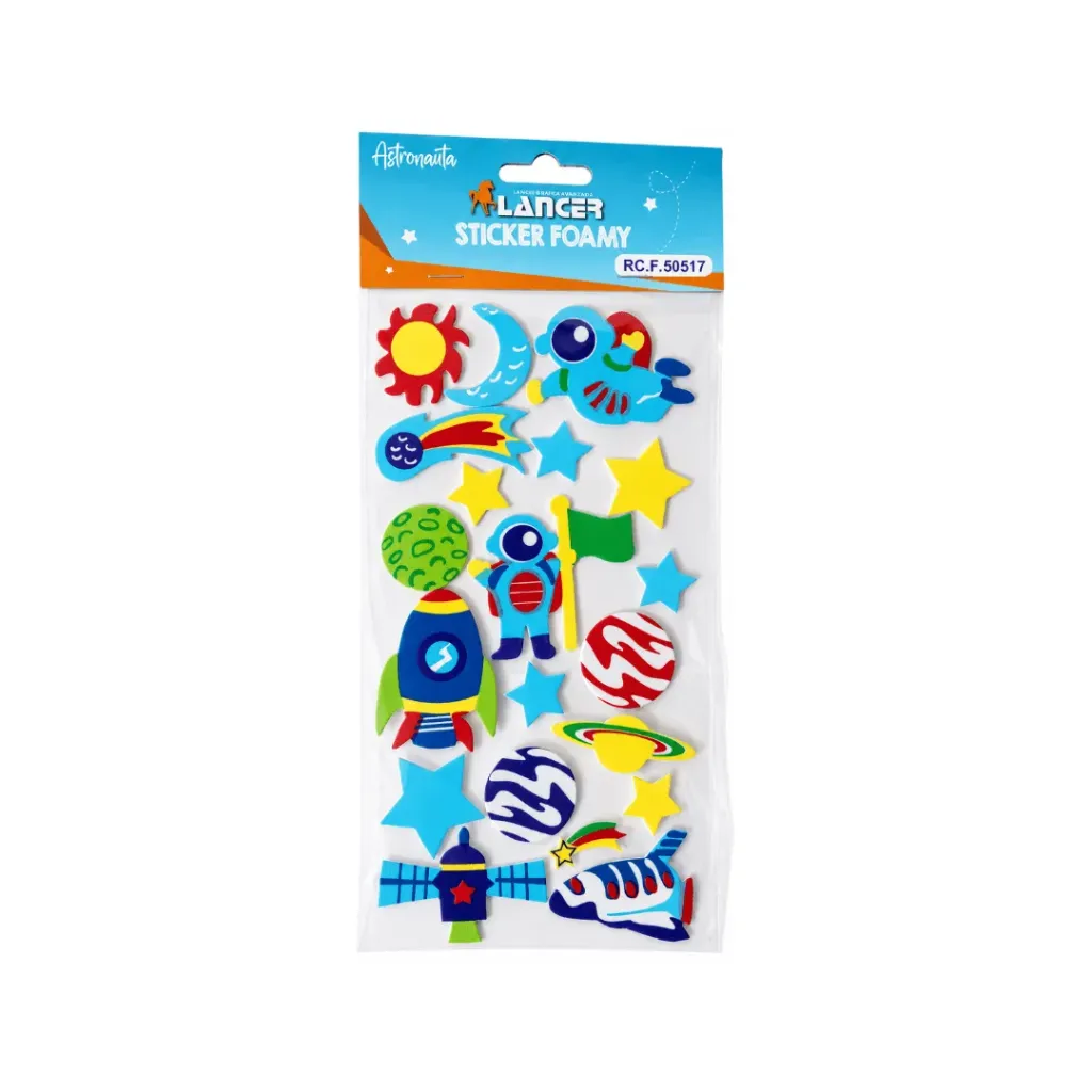 STICKER FOAMY ASTRONAUTA