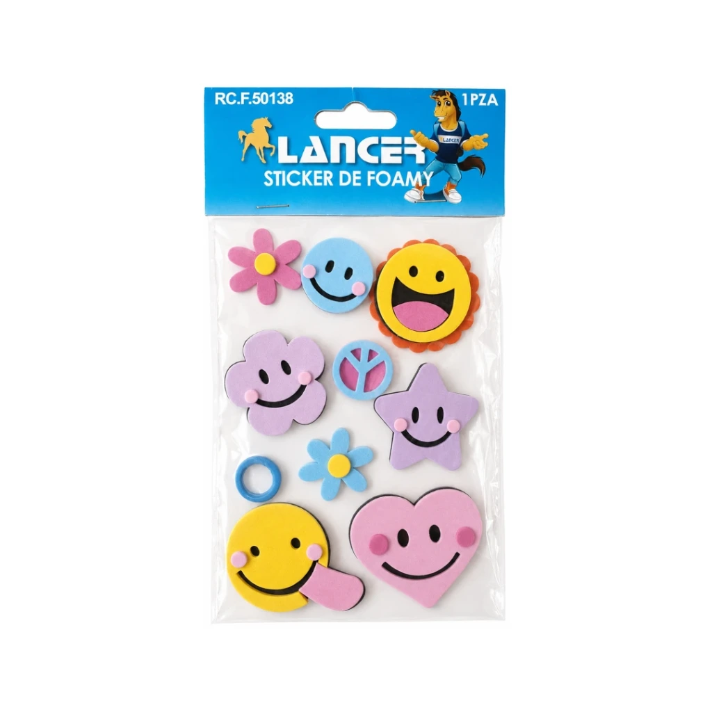STICKER FOAMY CARITAS FELICES (FOMIX)