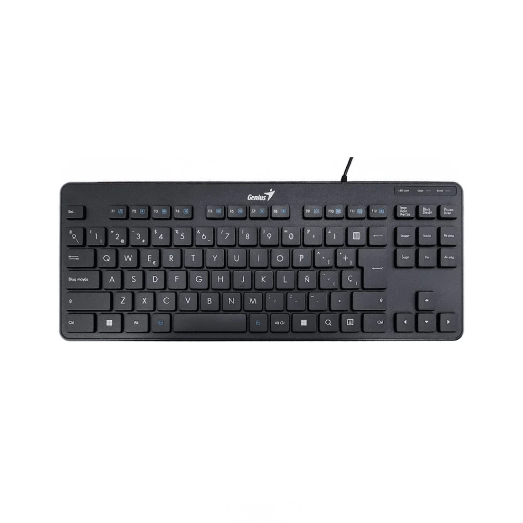 TECLADO GENIUS LUXEMATE 110 COMPACTO NEGRO / USB