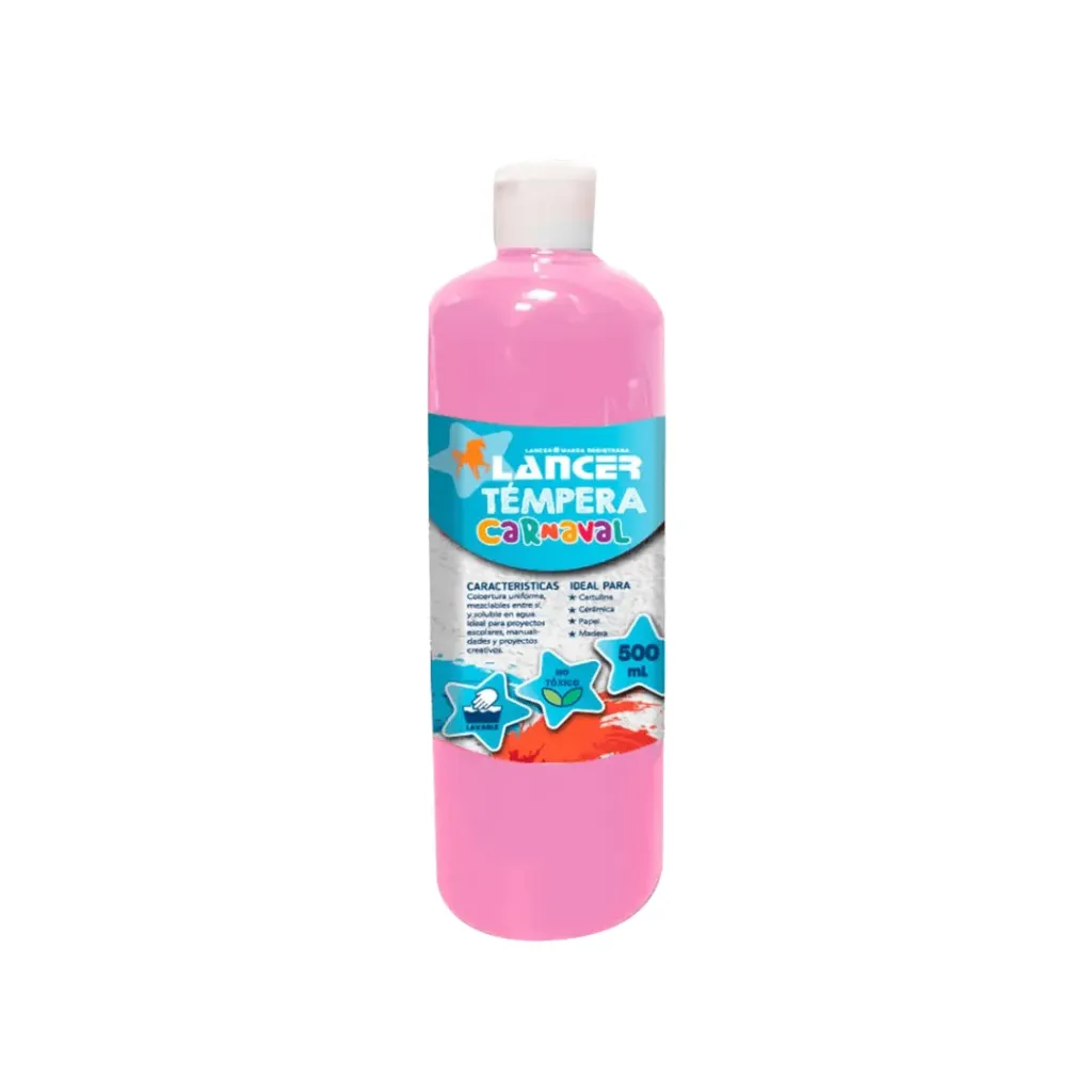 TEMPERA LANCER ROSADA 500ML