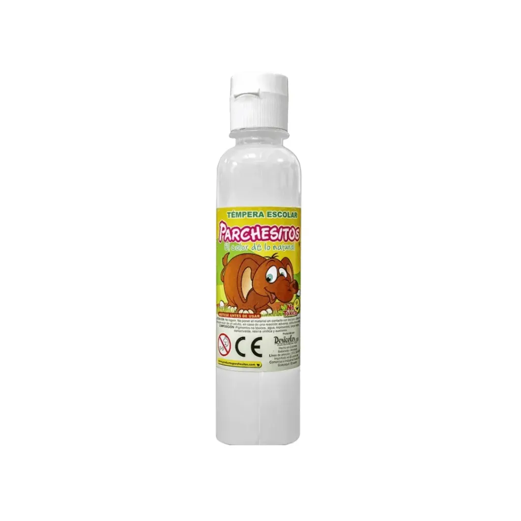TEMPERA PARCHESITOS BLANCO 250ML