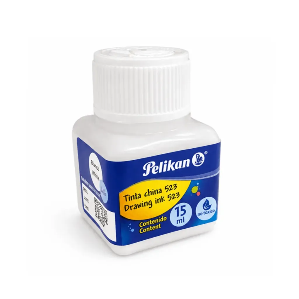 TINTA CHINA 15ML-BLANCA