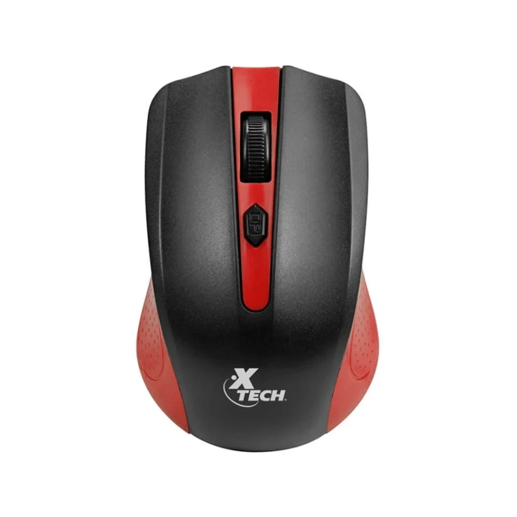 XTECH MOUSE WLS 2.4 GHZ 4BUTTON 1600DPI RED XTM310 GALOS RD