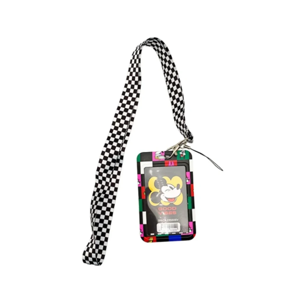 PORTA CREDENCIAL CON CORDON VERTICAL- 6.8X11CM MICKEY