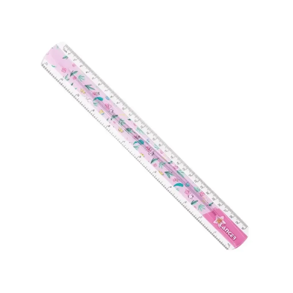 REGLA FLEXIBLE 30CM PRINCESAS